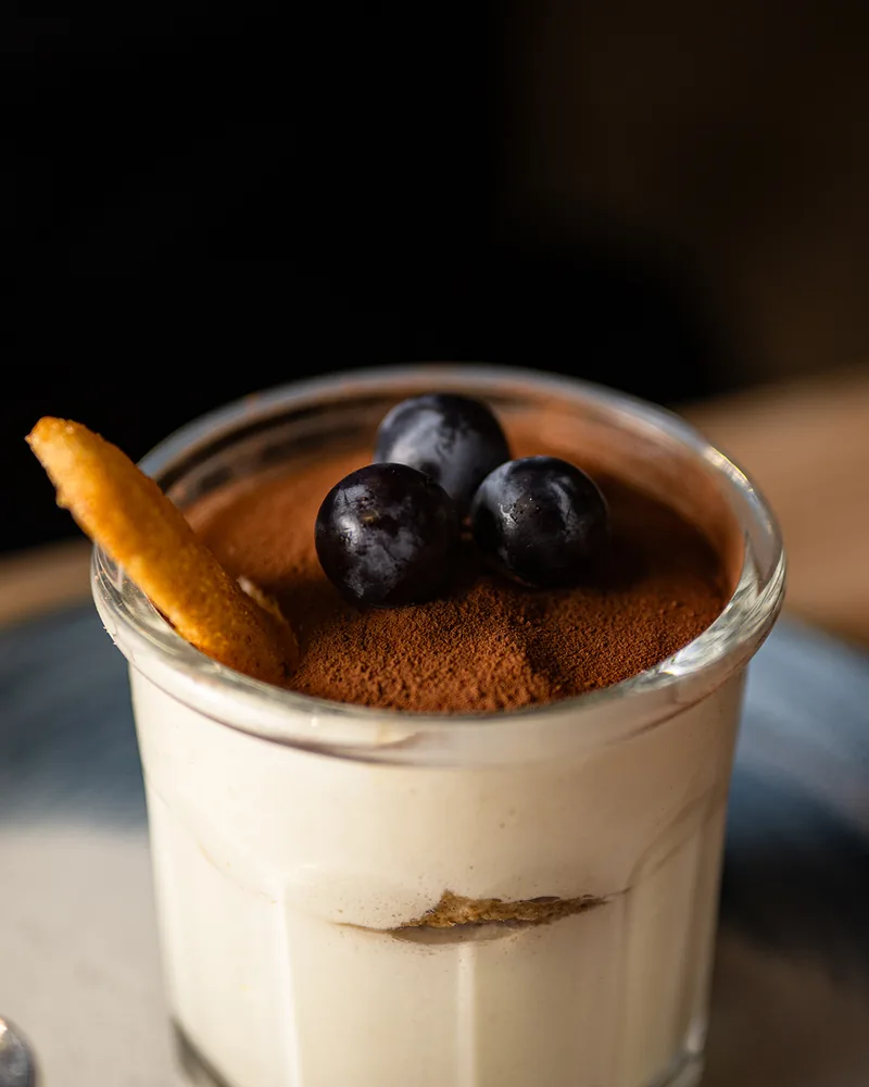 Le tiramisu de la nonna, crème mascarpone et cacao