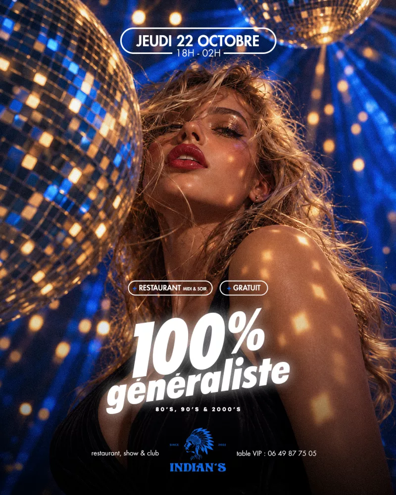 Affiche de la soirée « La Généraliste »