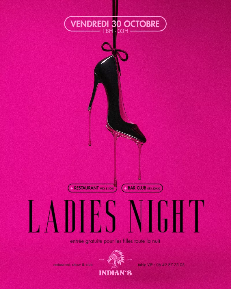 Affiche de la soirée « Ladies Night »