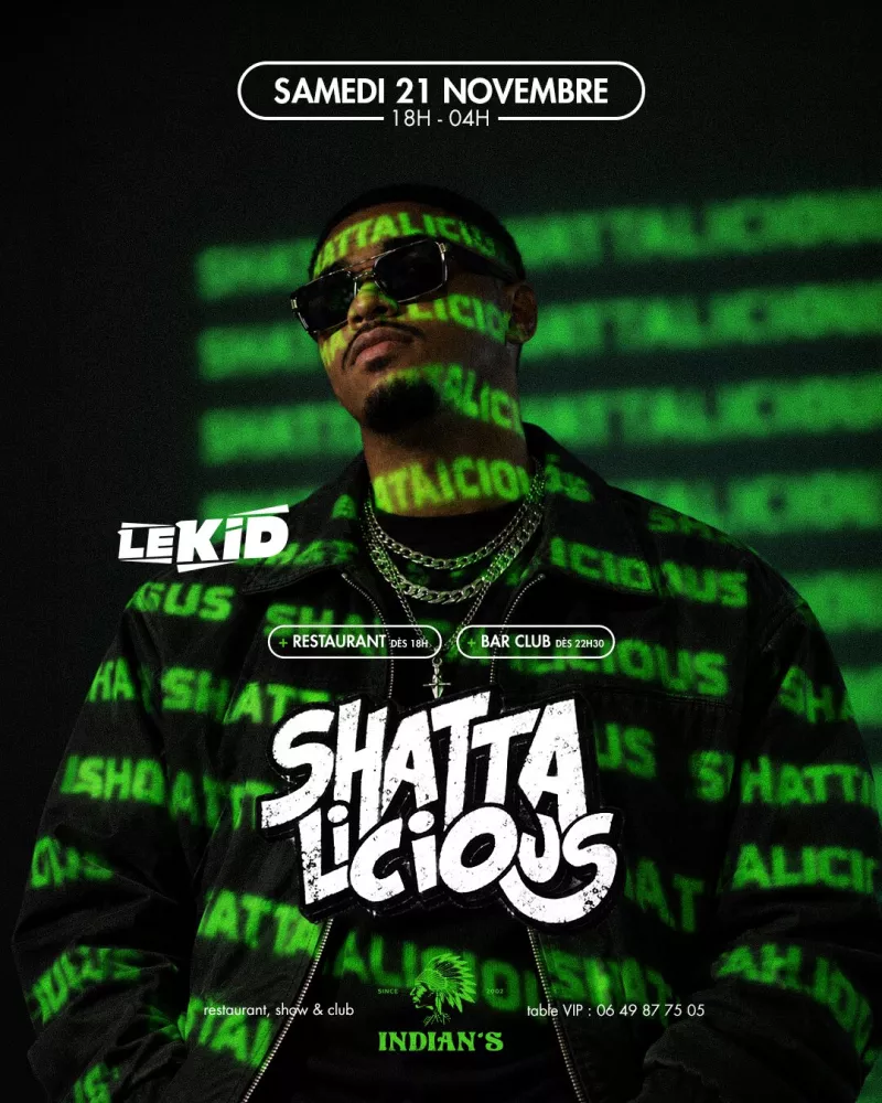 Affiche de la soirée « Shattalicious »