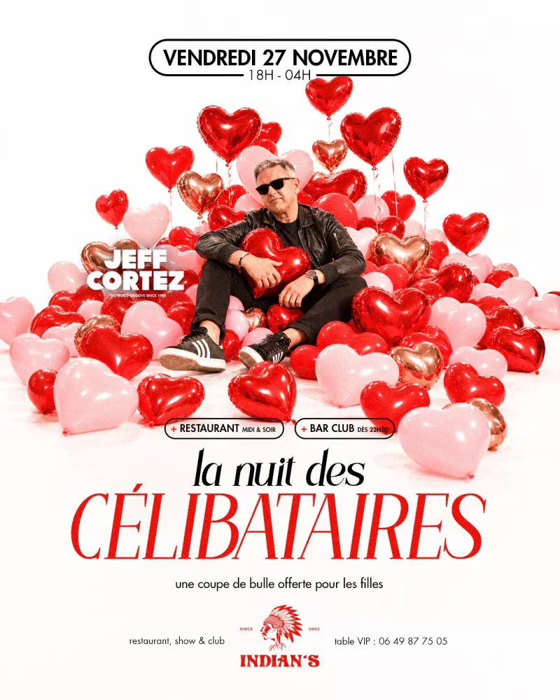 Affiche de la soirée « La Nuit des Célibataires »