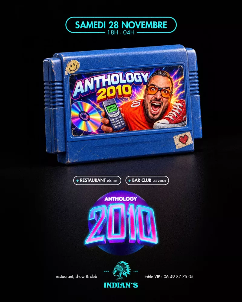 Affiche de la soirée « Anthology 2010 »